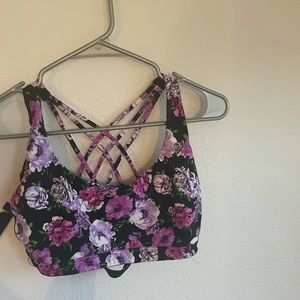 2 for 10 Victoria’s Secret floral sports bra
